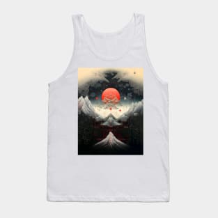 Japanese Geometry: Celestial Landscape Tank Top